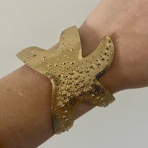 Lilly Pulitzer Gold Starfish Cuff